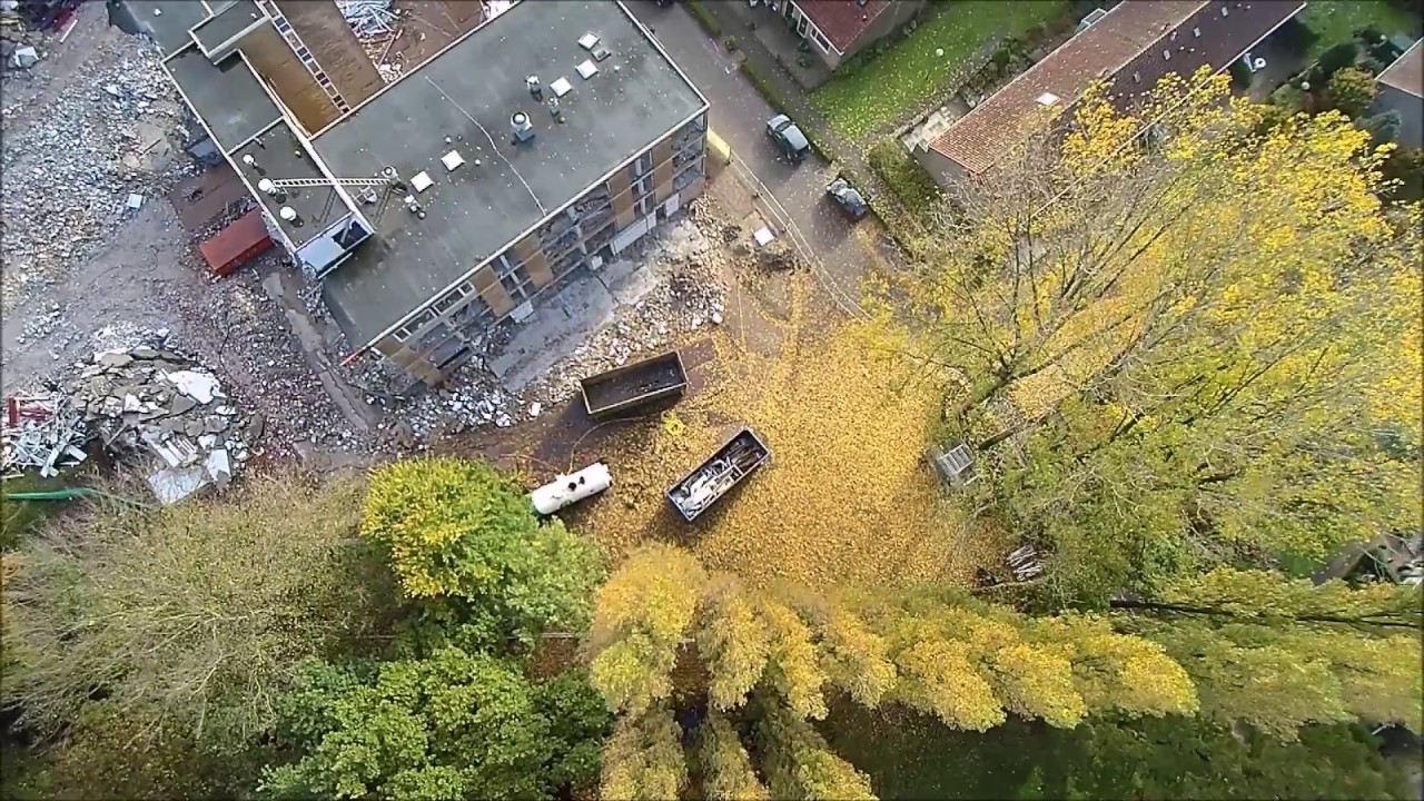 De sloop van Florisberg in Muiderberg