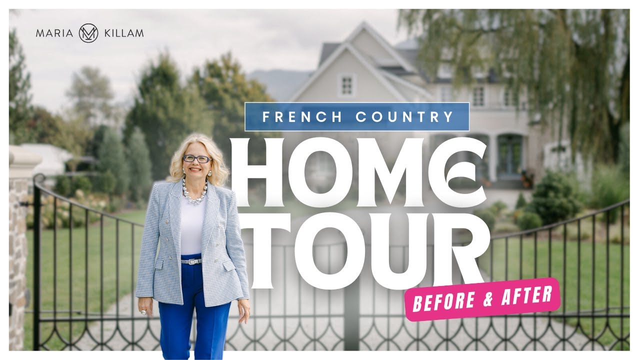 Fall Home Tour - French Country Home Makeover Before & After | Episode 51
