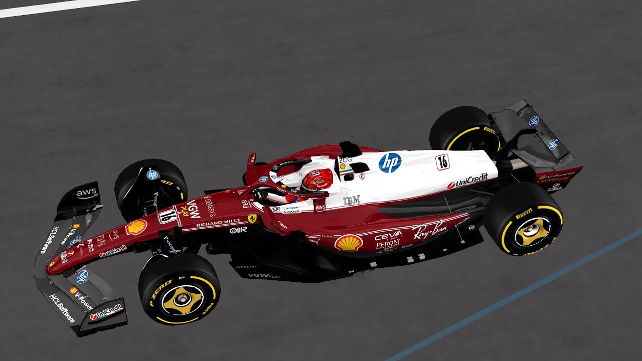 LECLERC EM TRANSE! 🇮🇹 Hotlap em Monza com a Ferrari SF-25 [Mod SG2025 - F1 Challenge]