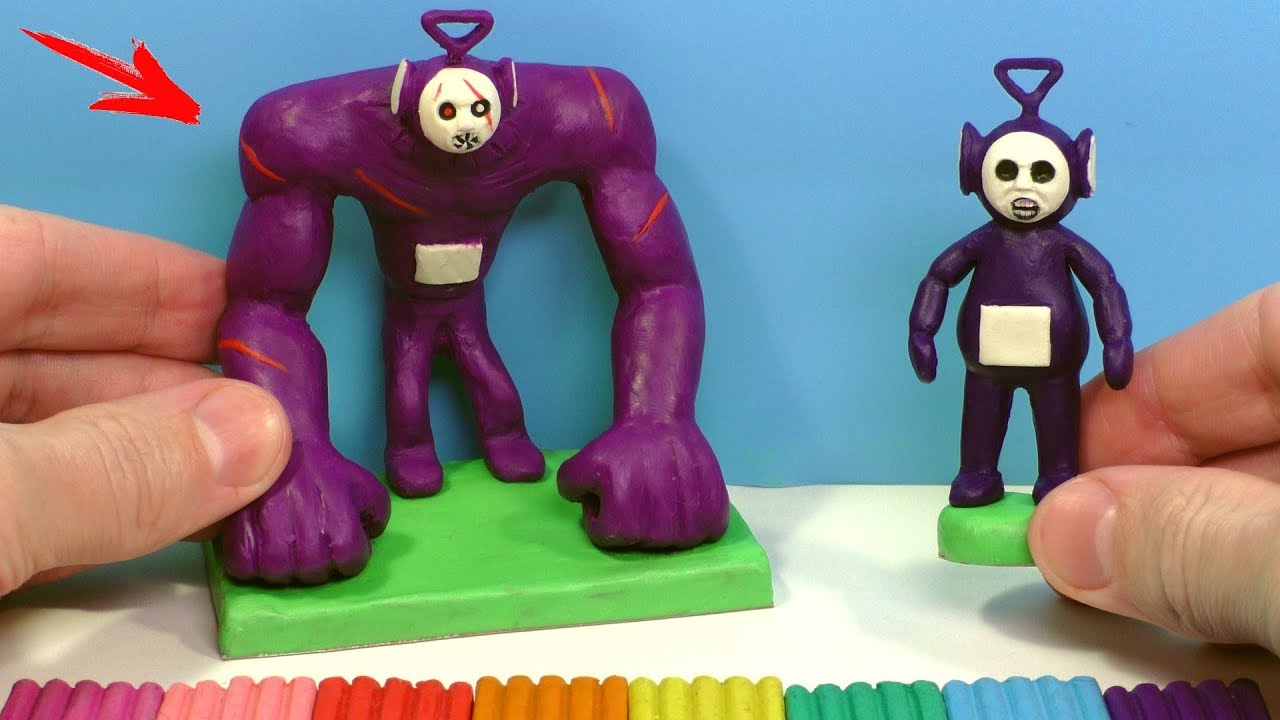ЛЕПИМ СЛЕНДИПУЗИКОВ ТИНКИ ВИНКИ и ТИНКИ ТАНК из игры Slendytubbies 3