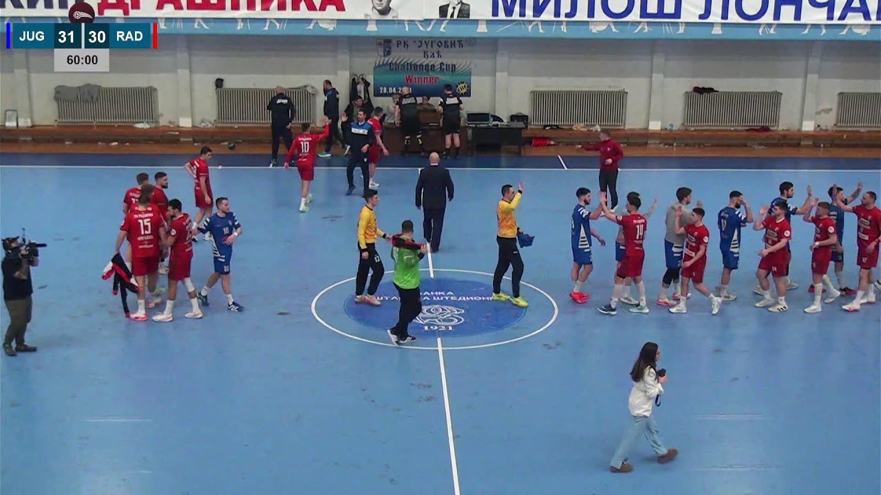 ARKUS liga 16. kolo (M) / Jugović Lamagro - Radnički