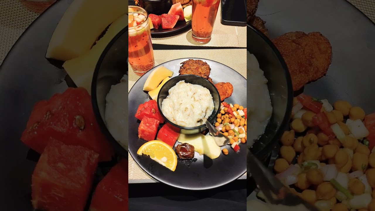 Arabian garden iftar
