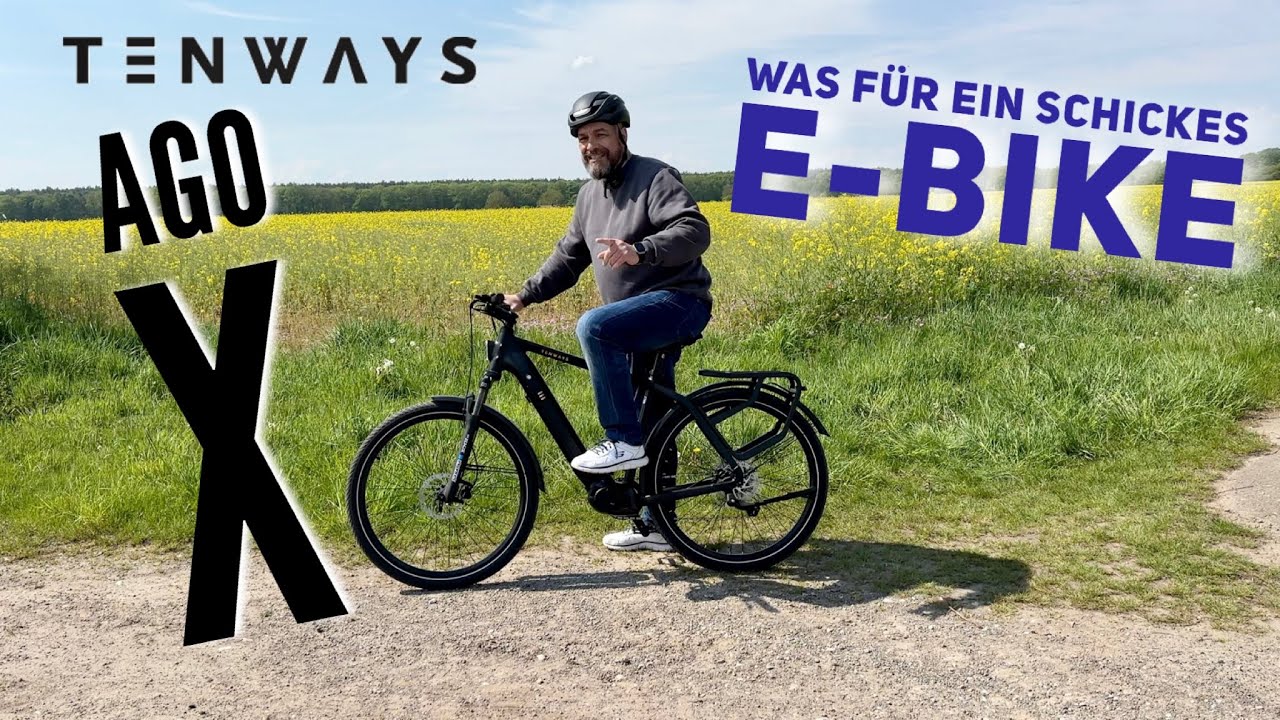 TENWAYS AGO X - Was für ein schickes E-Bike 🚲🔋🔌