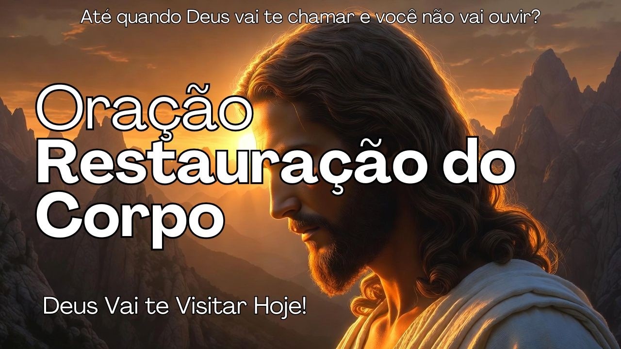ORAÇÃO DE CURA URGENTE | Clamor por Milagre e Restauração Agora 🙏✨