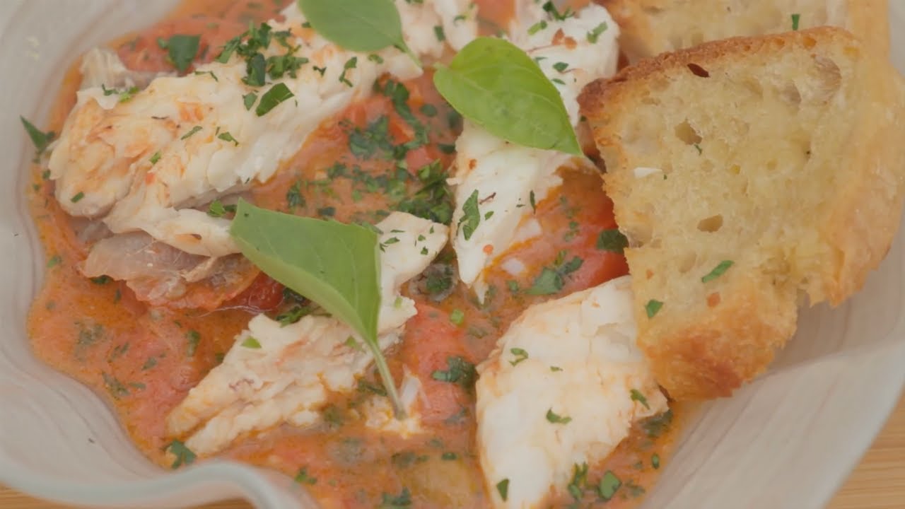 Pesce al guazzetto | Cucina al mercato con Ruben