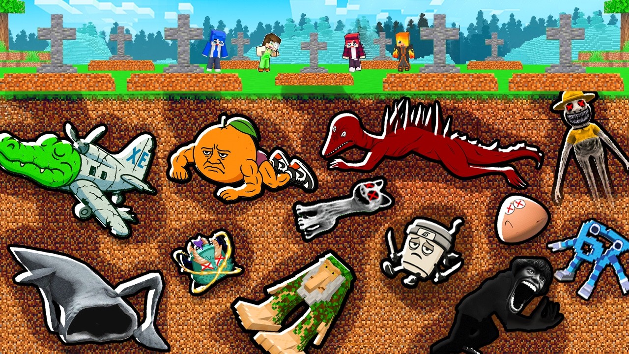 Ai Là Kẻ Đã Chôn Sống ĐA VŨ TRỤ QUÁI VẬT Trong Minecraft