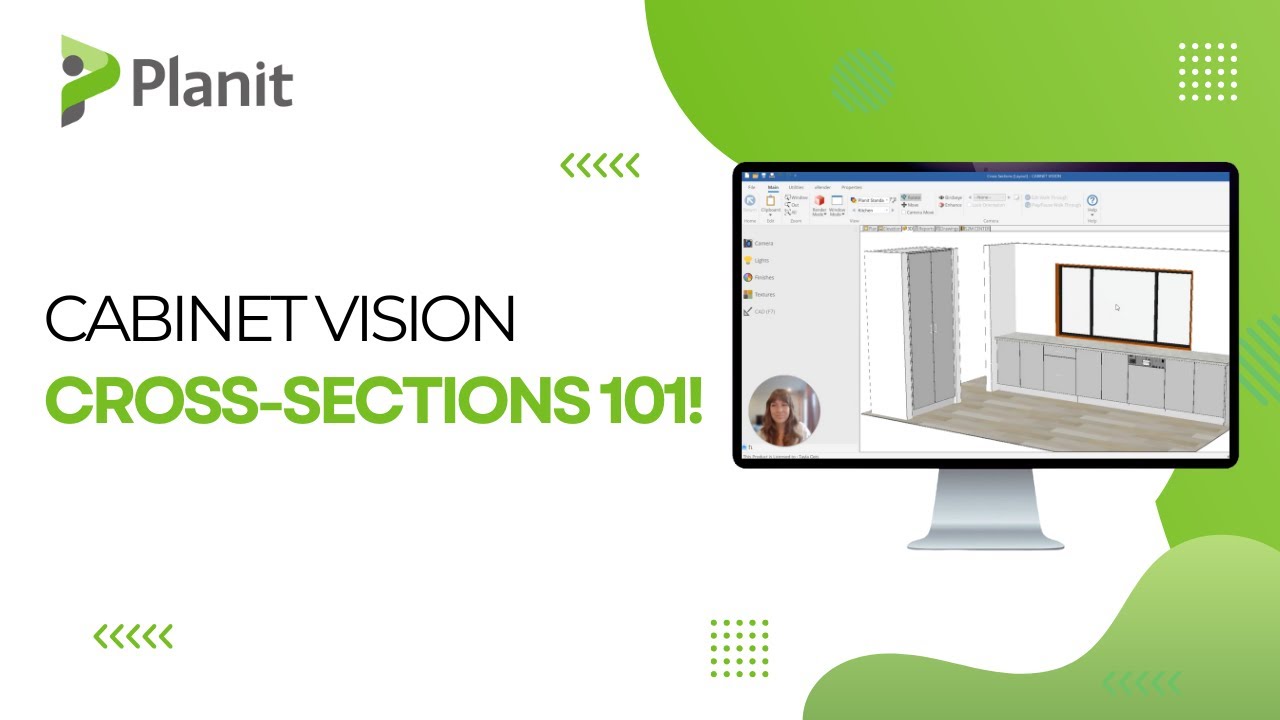 What are Cross-Sections in Cabinet Vision and How to Use Them!