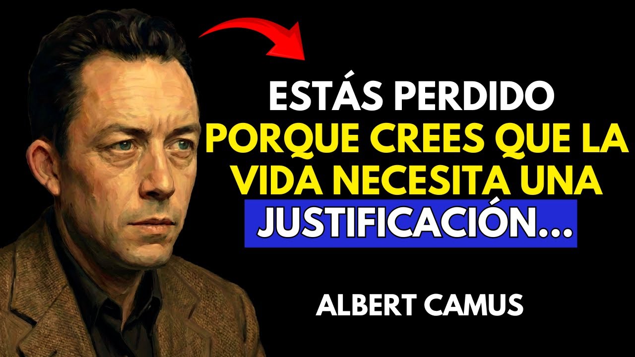 Por qué NO NECESITAS una gran razón para VIVIR (Camus lo explica)