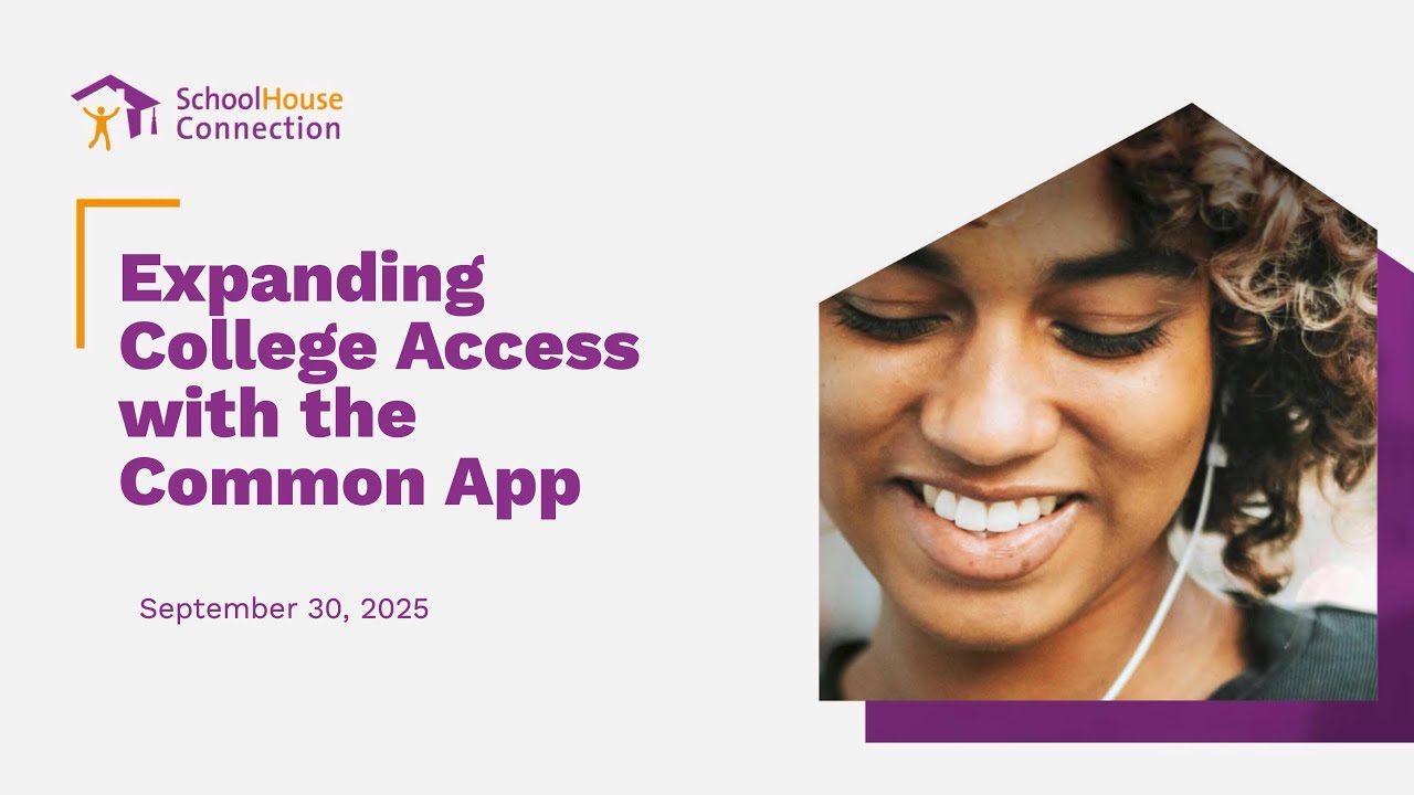 Expanding College Access with the Common App