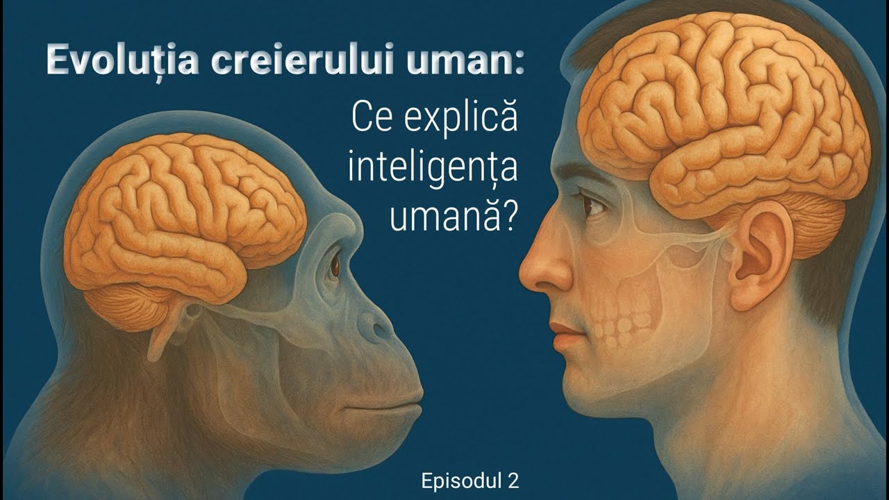 Creierul uman, cu Andrei C Miu. Ep. 2. Evoluția creierului uman: Ce explică inteligența umană?