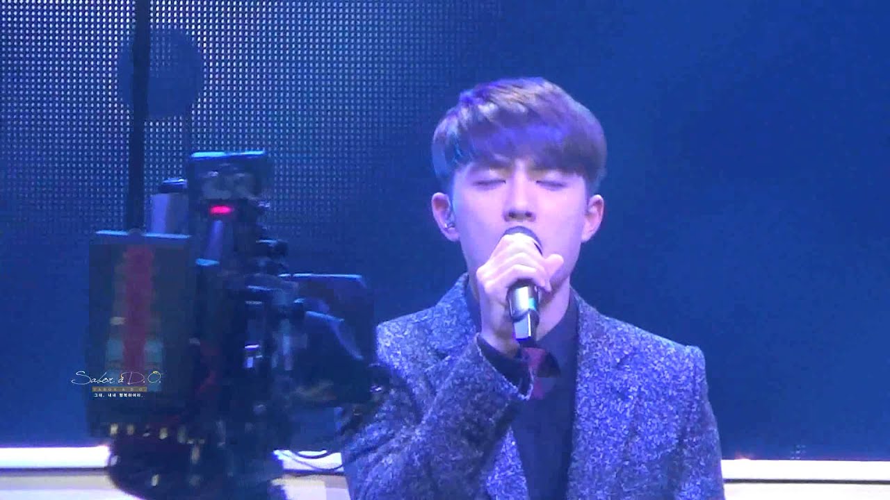 141226 KBS 가요대전 EXO - 슬픈 표정하지 말아요.(D.O. focus)