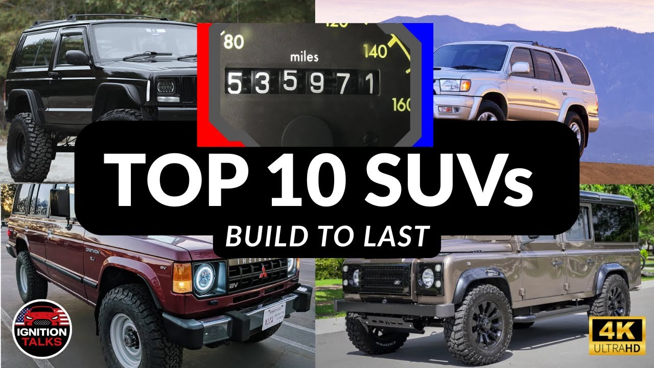 10 Most Reliable SUVs From the 1990s (300K+ Miles Proven)