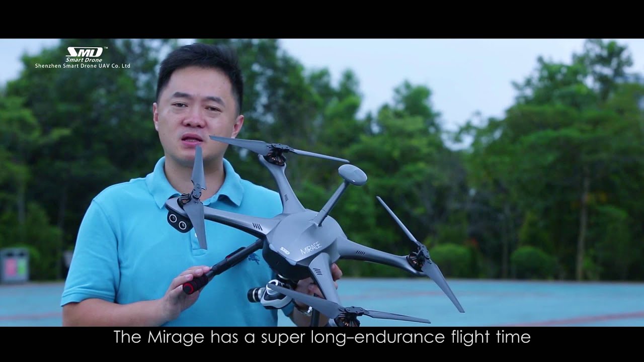 Mirage Drone with 5 Times Optical Zoom Camera