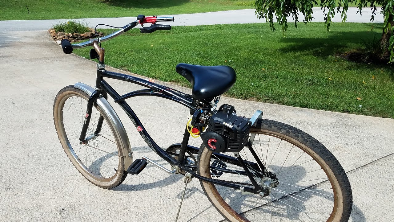 Weed Eater Bike Made Simple- 27cc Motorbike Done on the Cheap