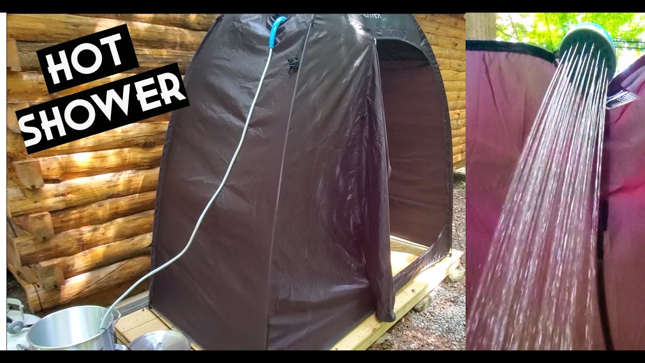 Off-Grid Hot Shower: Easy DIY for Cabin, Homestead, Van Life