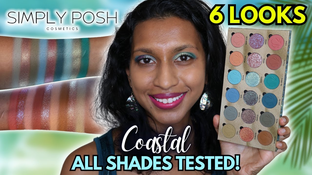 NEW Simply Posh COASTAL REVIEW | Simply Posh Cosmetics Discount Code: RANITA