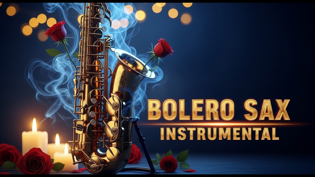 Bolero Sax Instrumental Calm Night | Música para la Paz Interior