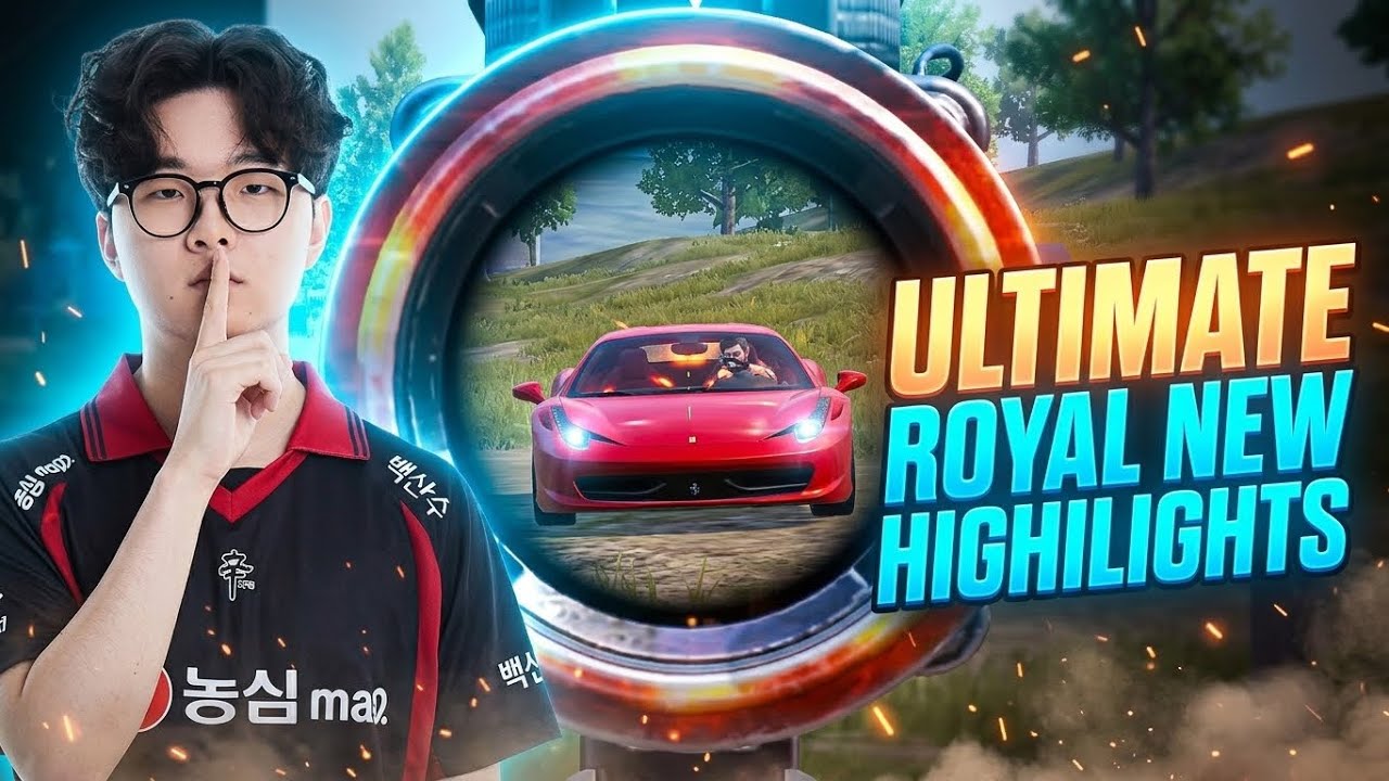 PUBG MOBILE SOUTH KOREA😱NS-HYUNBIN🚨Ultimate Royal New Gameplay Highlights | EP66