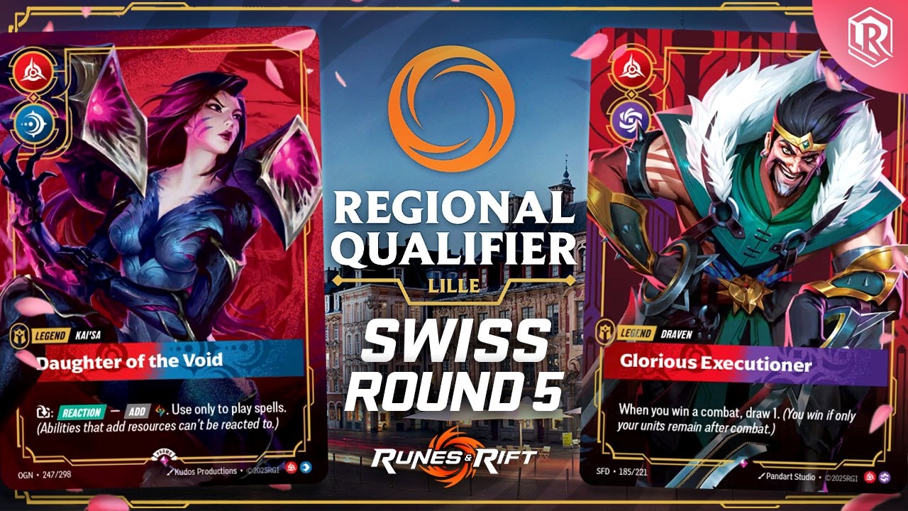Riftbound Regional Lille - Draven vs Kai'Sa - Round 5 | Spiritforged