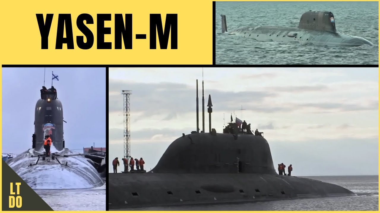 Sous-marin nucl&eacute;aire russe Yasen-M