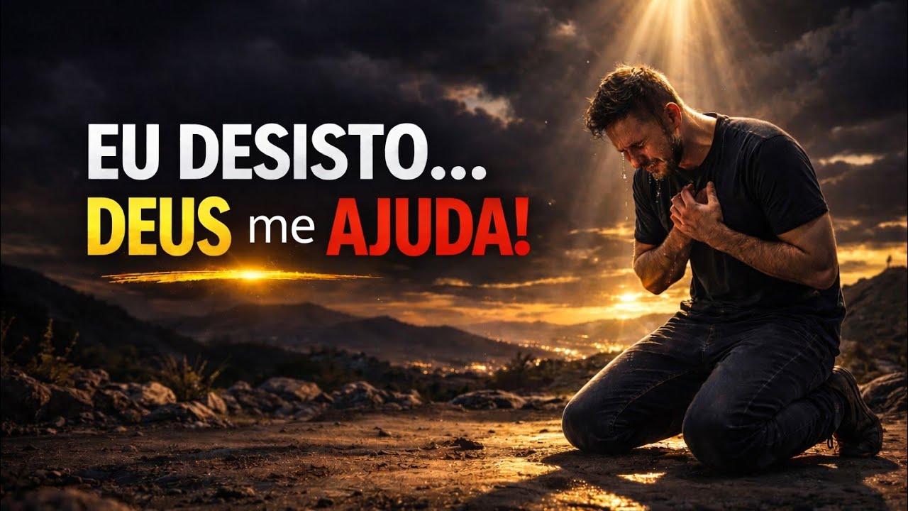 EU DESISTO, DEUS | Oração Para Quem Está No Limite