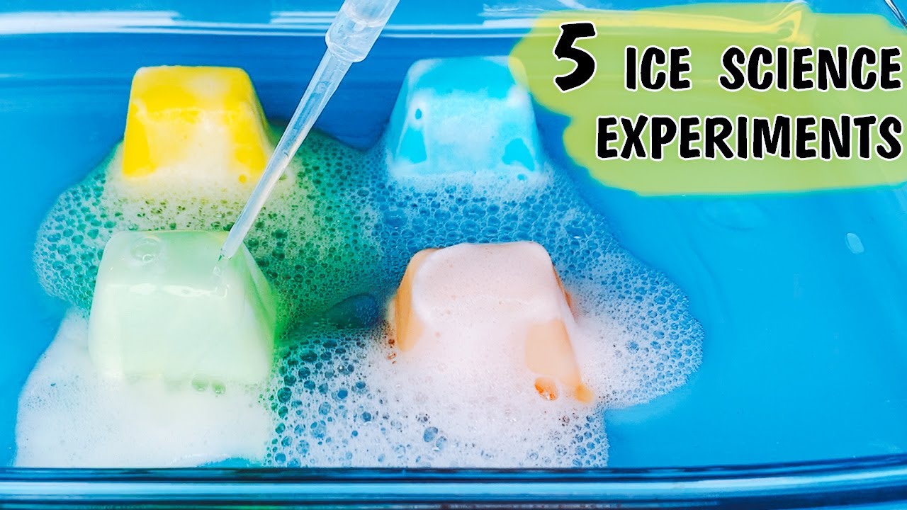 5 Easy Ice Science Experiments to Do at Home | Winter activities for kids
