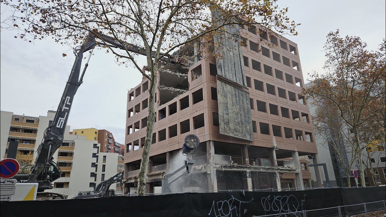 SLTP | Démolition Espace Tête d'Or Villeurbanne