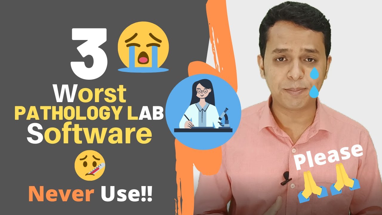 Pathology Lab Software | Diagnostic Management Software | Worst 3 Medical cum Clinical Lab Software