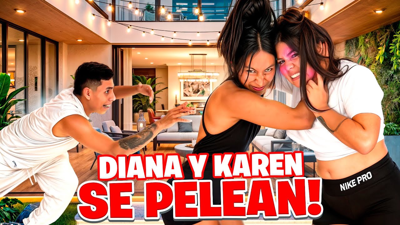 DIANA Y KAREN SE PELEAN🥊🤬// BROMA PESADA 
