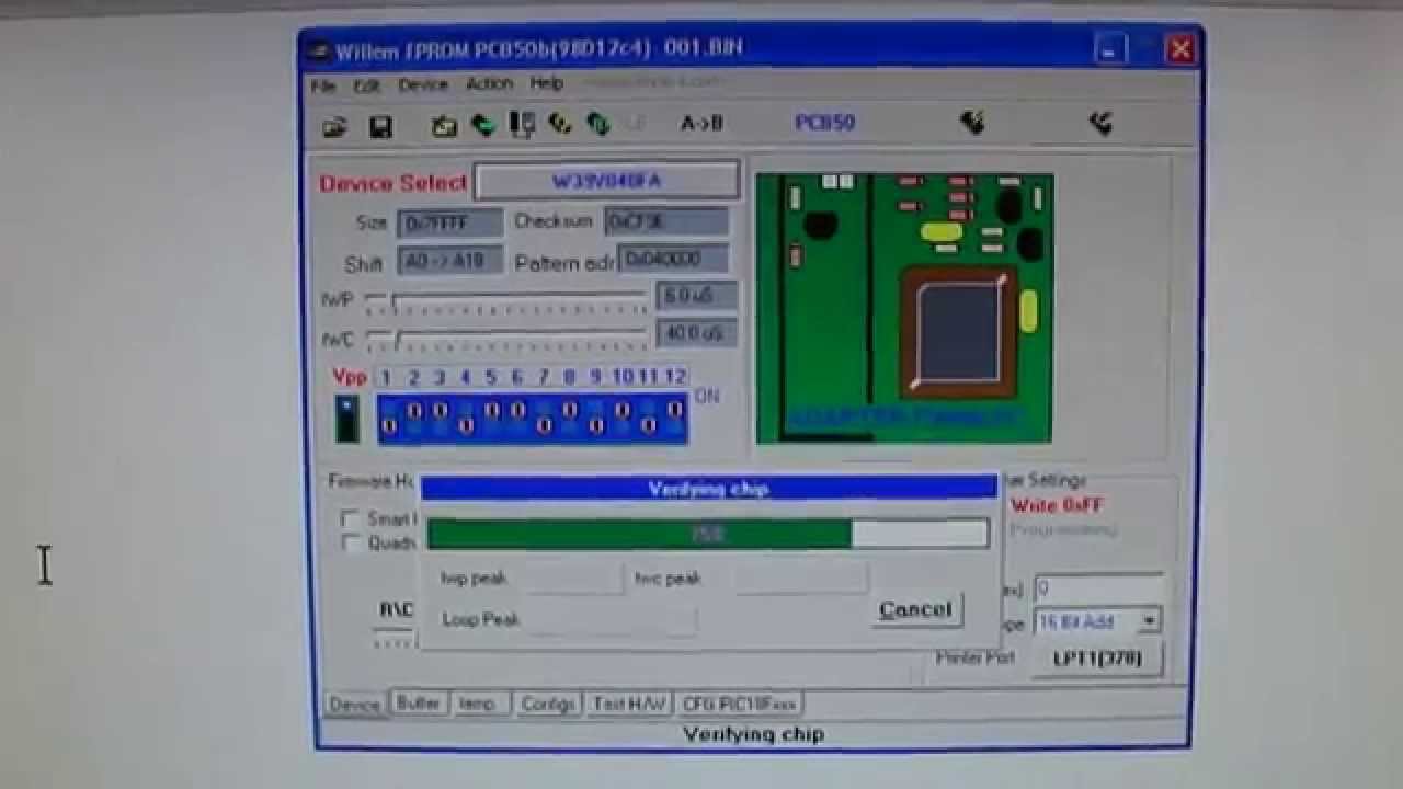 Willem Programmer read/write PC motherboard`s BIOS chips in FHW/LPC panel without adapters