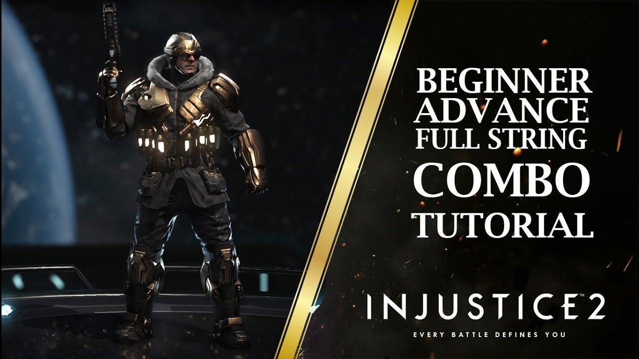 Injustice 2 CAPTAIN COLD Combo Tutorial ( Full String | High Damage )
