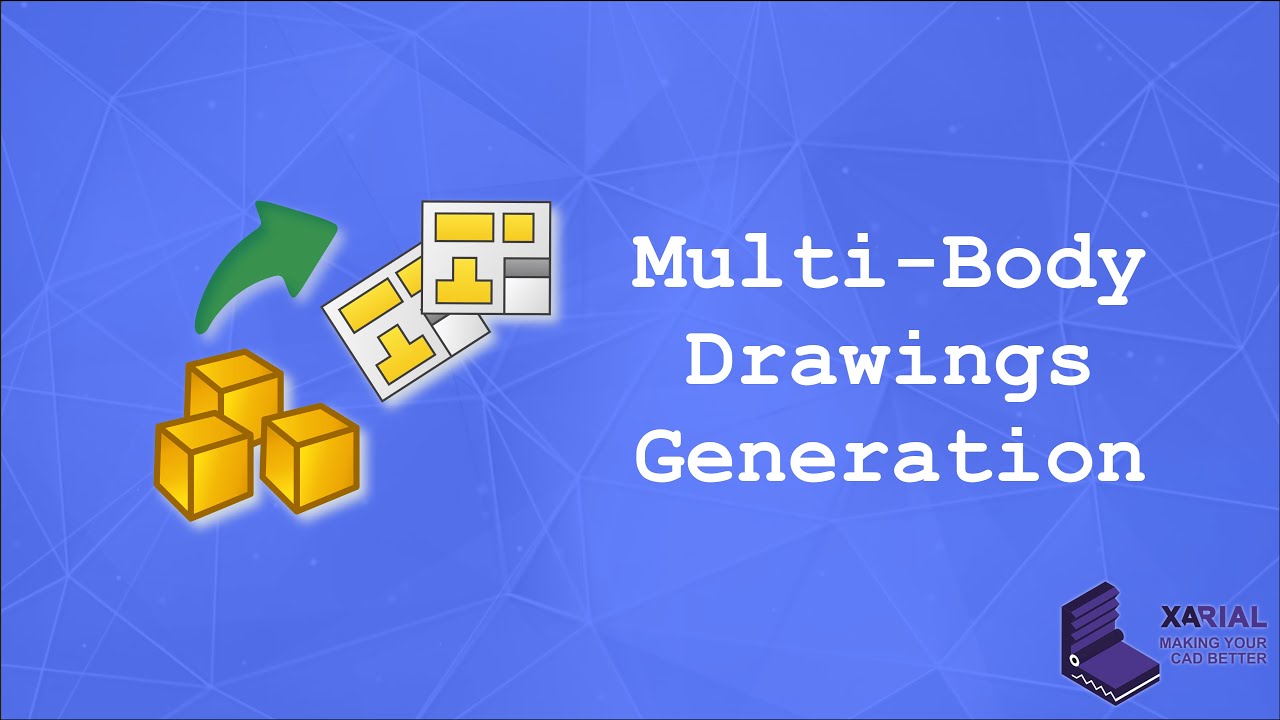 Multi-Body Drawings Generation in SOLIDWORKS