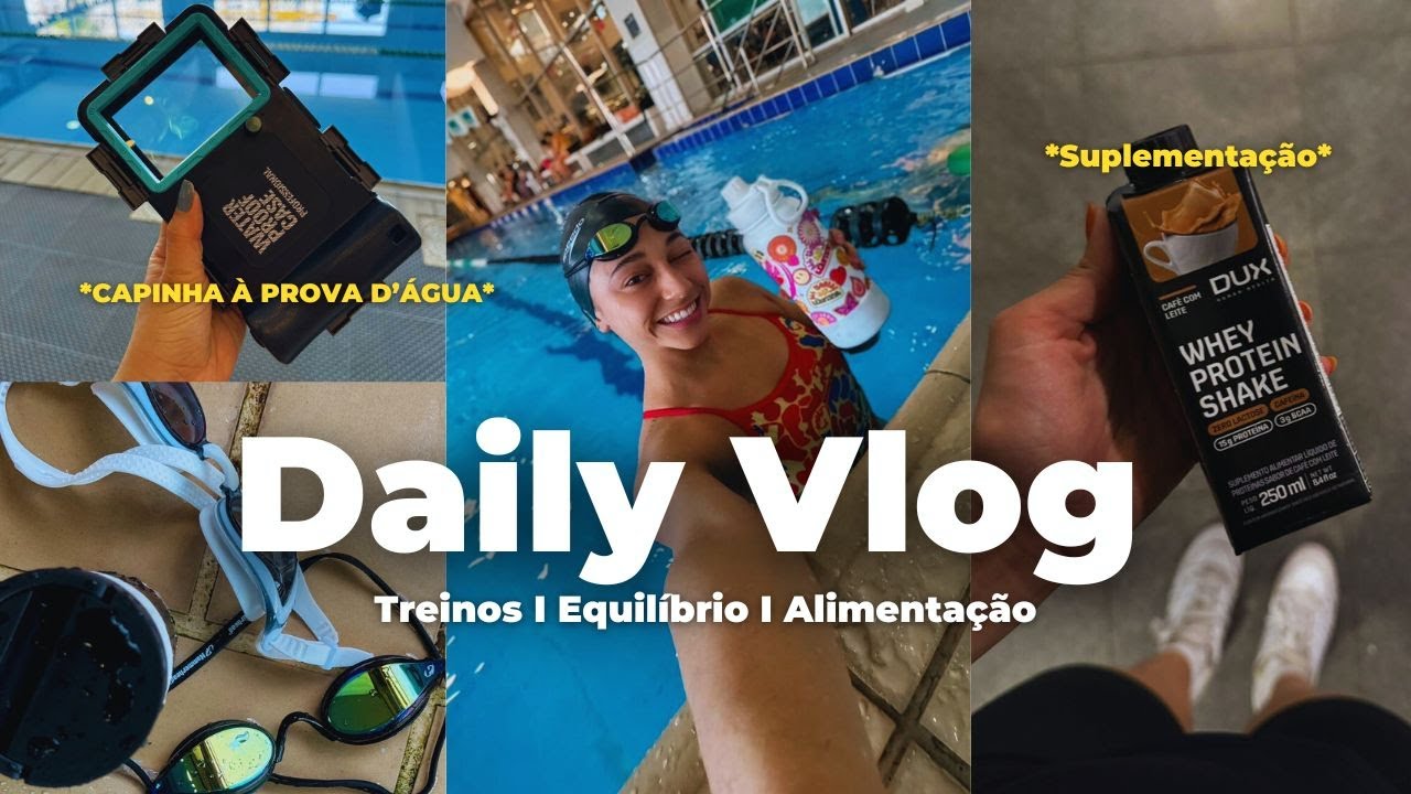 VLOG I Rotina de uma ex-atleta, meu treino de NATA&Ccedil;&Atilde;O, treinos e suplementa&ccedil;&atilde;o pro esporte