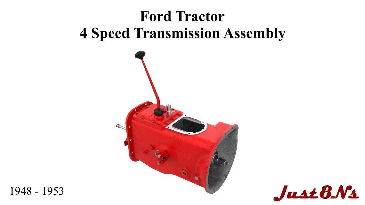 Ford Tractor 1948 - 1953 4 Speed Transmission Assembly