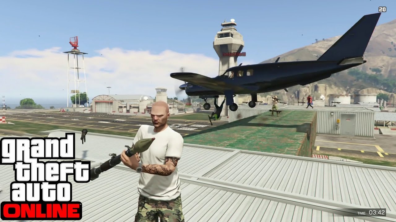 GTA 5 Online - Last Team Standing: RPG vs Insurgents II (Fort Zancudo)