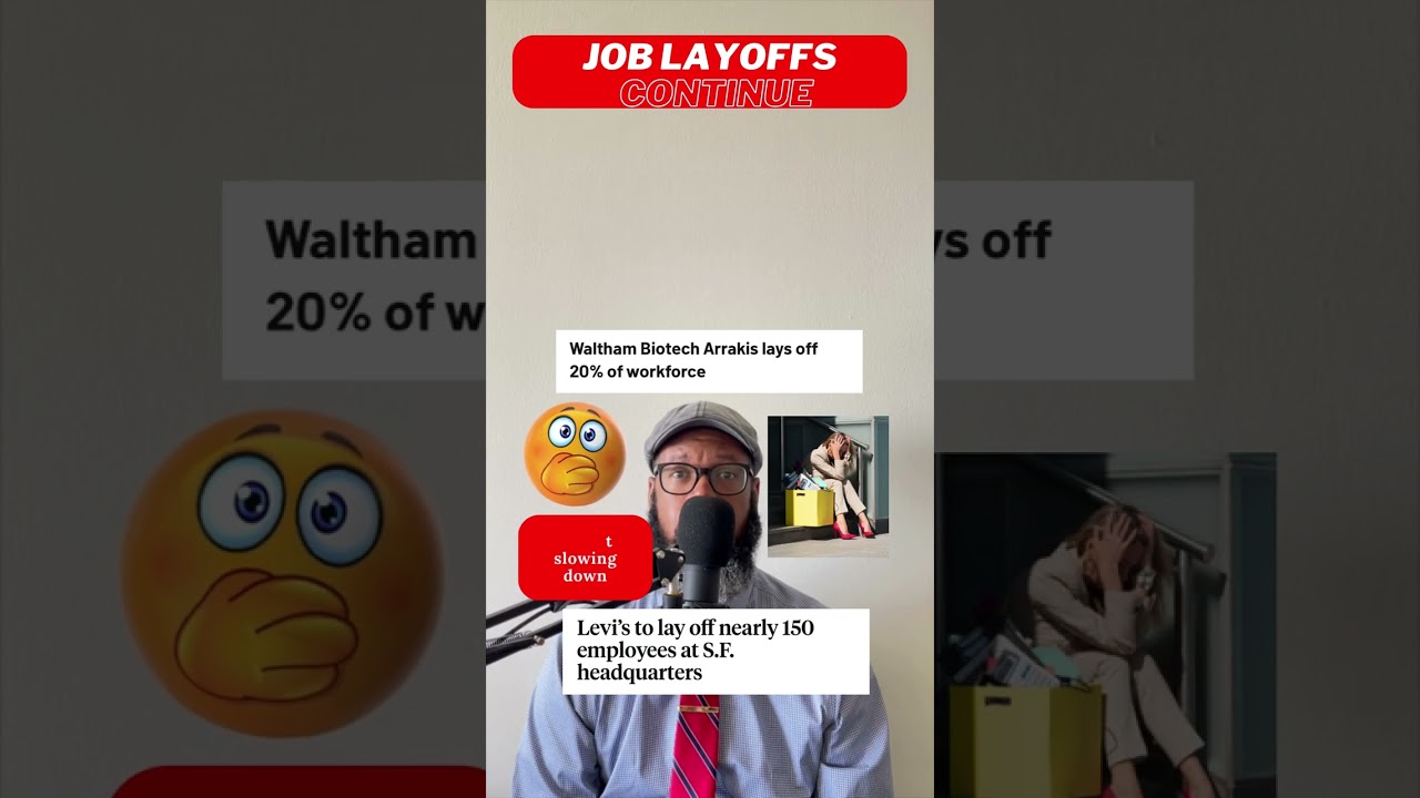 The Job Layoffs Continue Nonstop! #Shorts #layoffs #economy #stocks #finance #inflation #recession