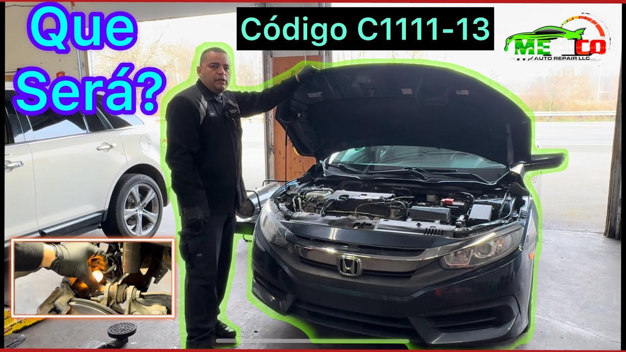 2016 Honda civic - código C1111-13