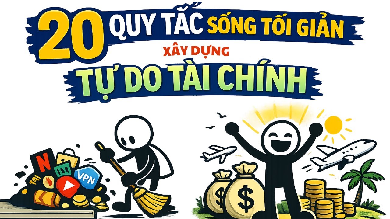 20 Quy Tắc Sống Tối Giản Tiến Tới Tự Do Tài Chính