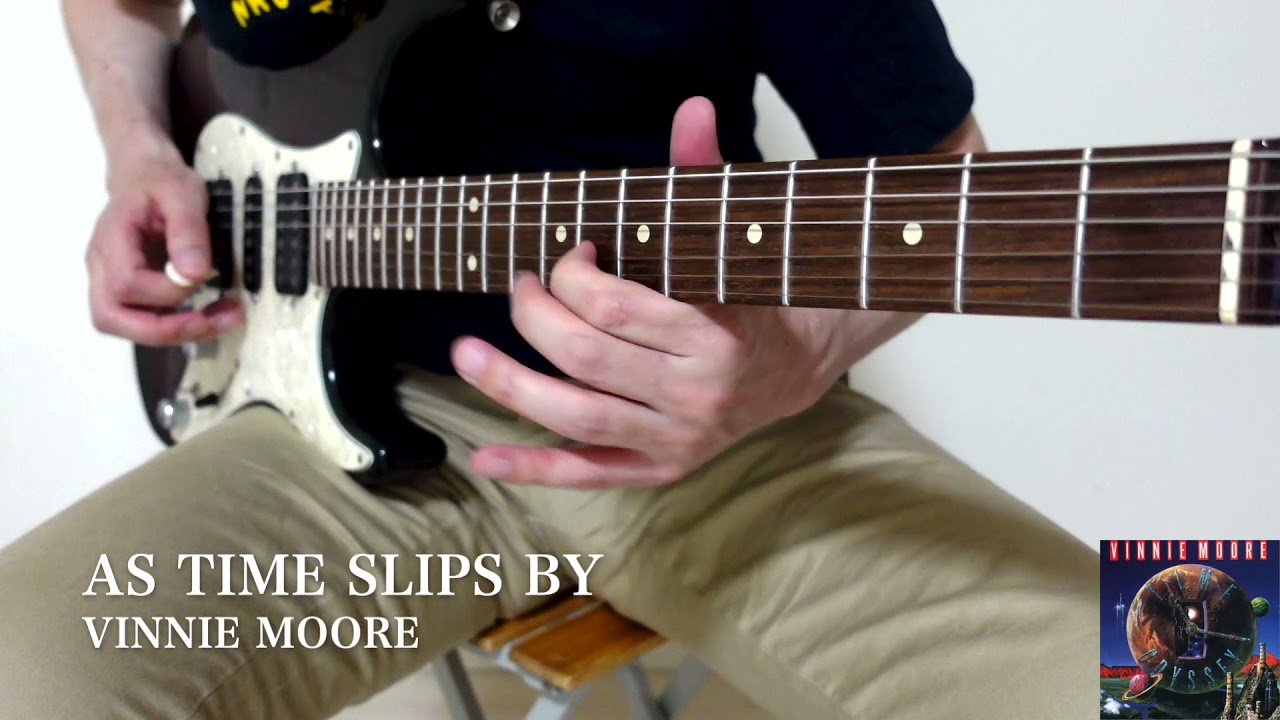 【地味に難曲】Vinnie Moore - As Time Slips By - Guitar Cover