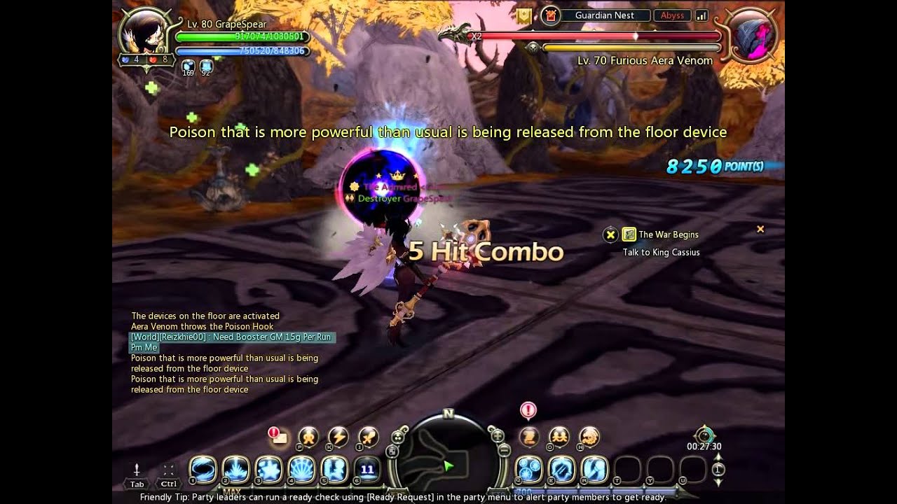 Dragon Nest SEA Guardian Nest Poison King (Smasher)