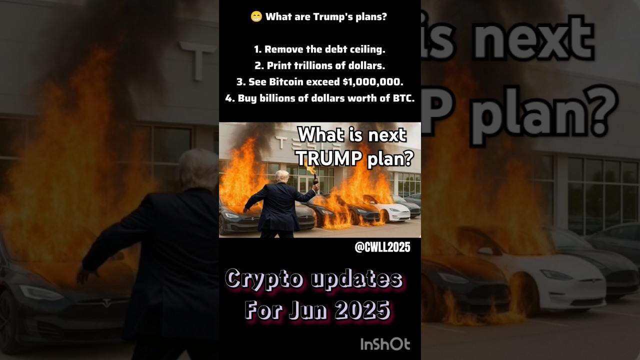 😁 What are Trump's Plans?According to Max Keiser (Bitcoin advisor to El Salvador) #crypto #cwll2025