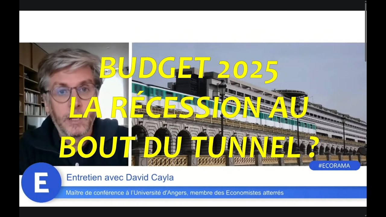 Budget 2025: la récession au bout du tunnel?