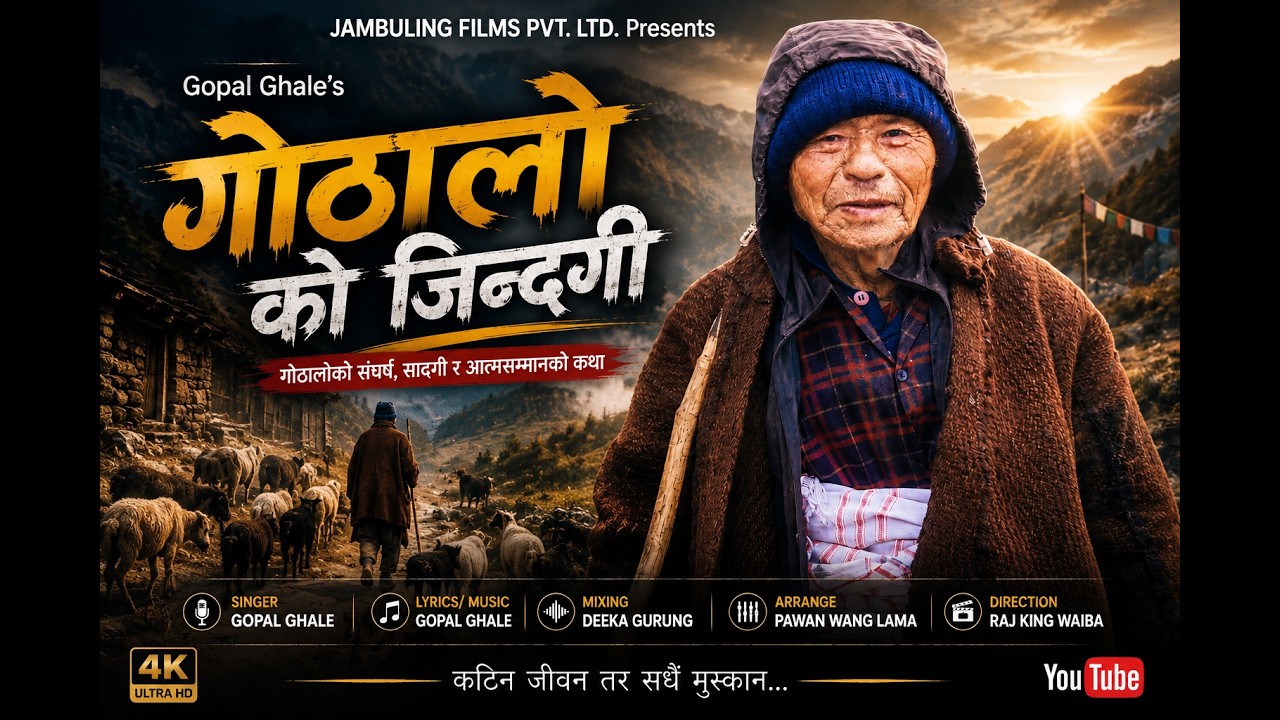 Godebala Gindagi | गोठालोको जिन्दगी | New Tamang song by Gopal Ghale | Rangsing Ghale