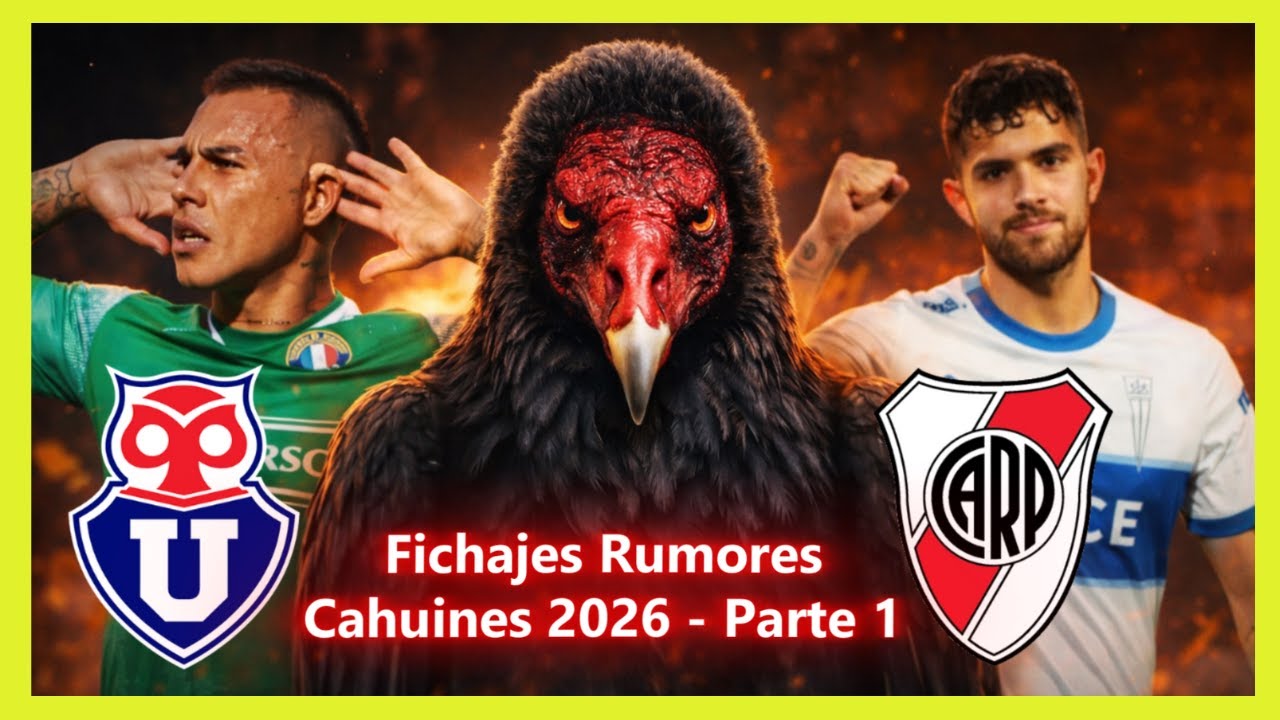 Te cuento sobre los FICHAJES y RUMORES de FICHAJES del FÚTBOL CHILENO para el 2026