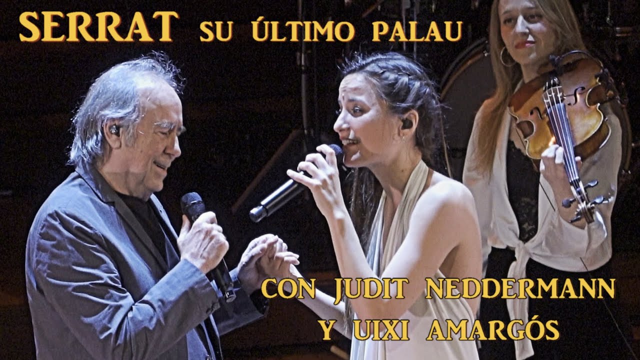 Joan Manuel Serrat Su último Palau , no volveré a pisar este escenario ! , Barcelona 2-4-2022