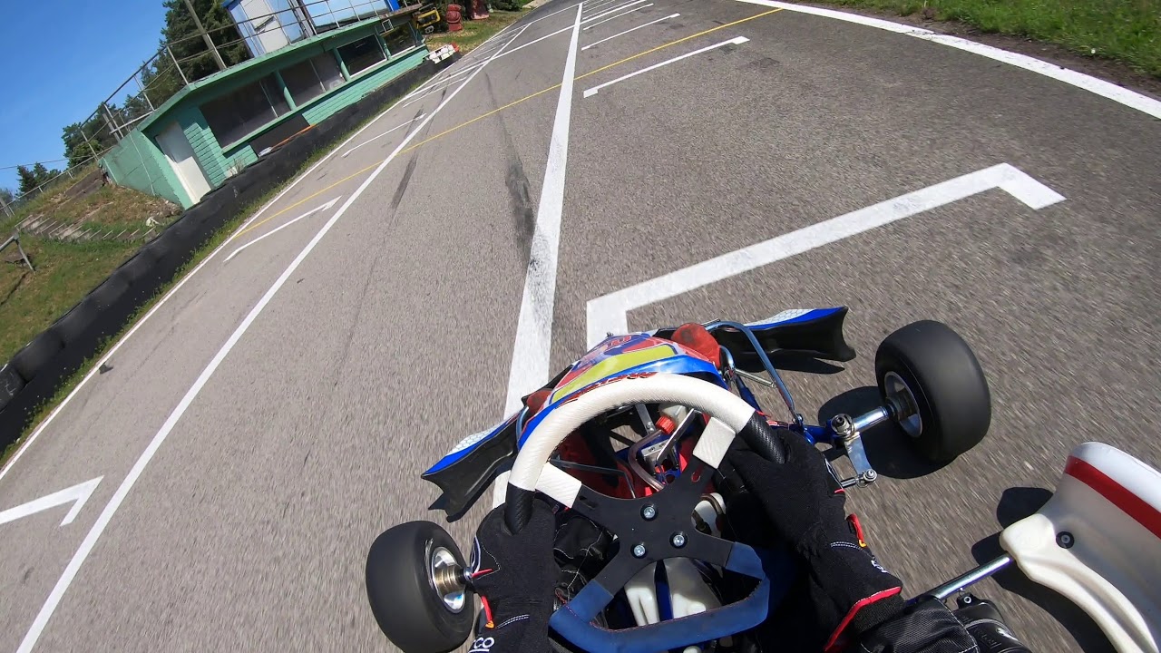 Rennkart mit 125ccm Rotax Max in Wohlen - Erste Testfahrten und einfahren...