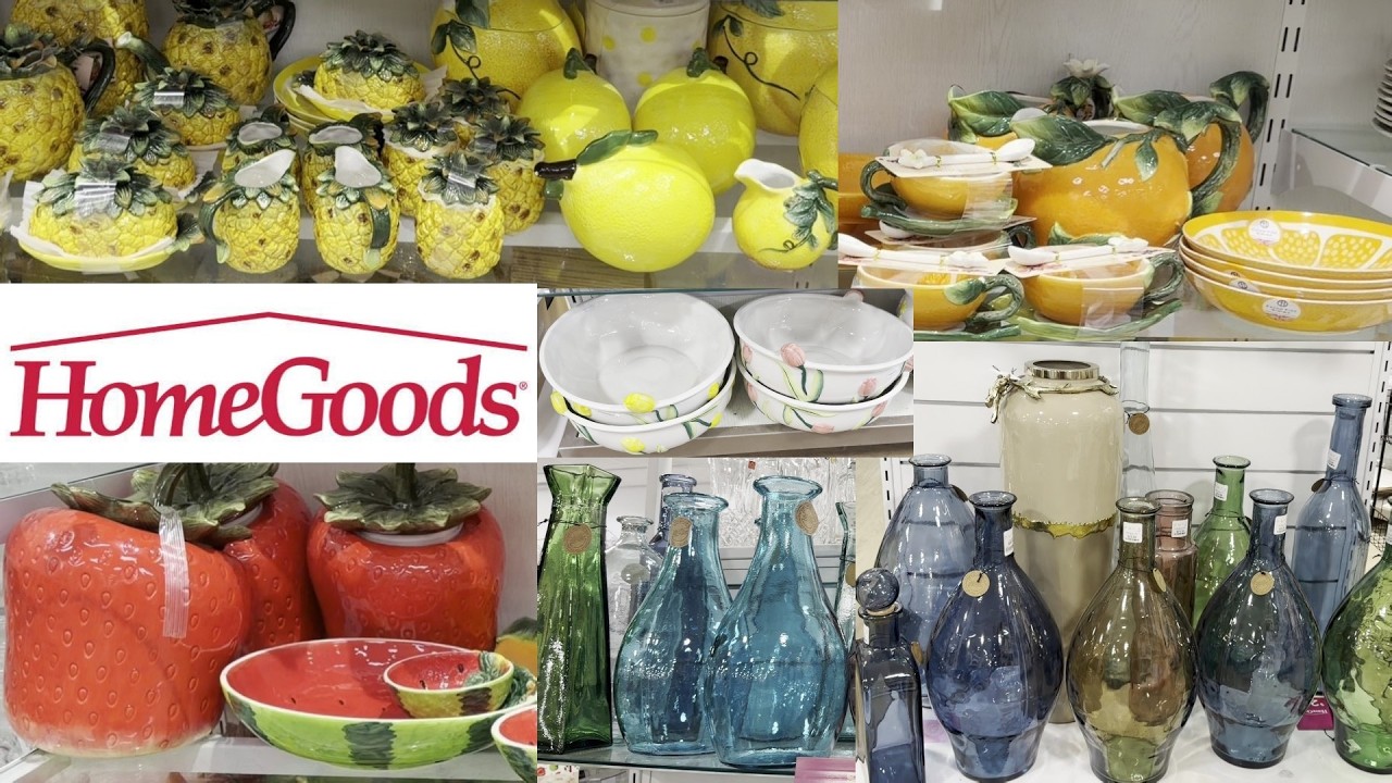 NEW AT HOMEGOODS *HOME DECOR | SHOP WITH ME | Come with me| Store Walkthrough |Shopping