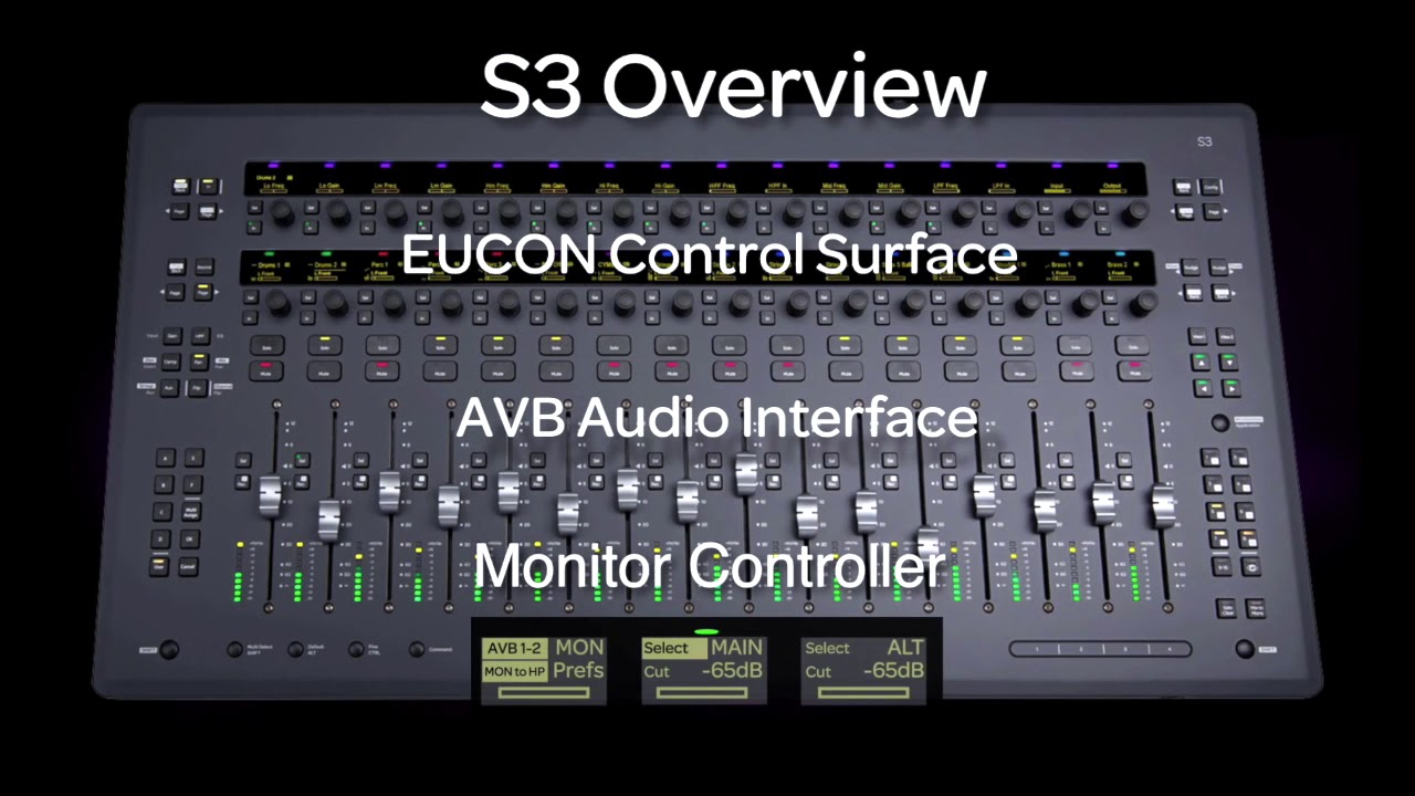 Pro Tools S3 Surface Controller