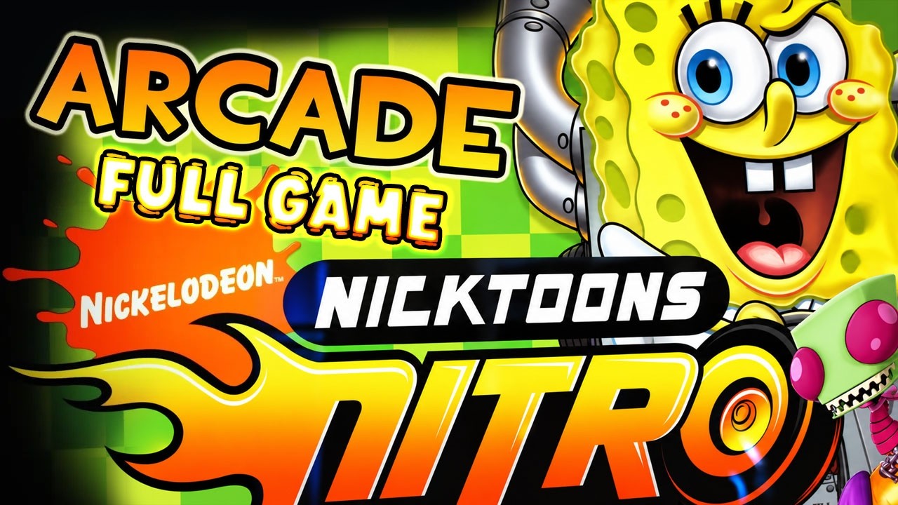 Nicktoons Nitro FULL GAME Longplay (Arcade)
