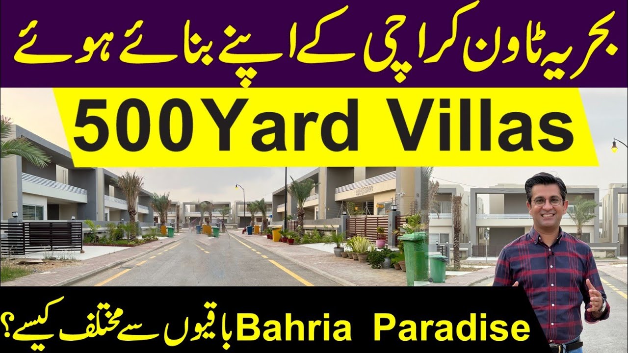 Bahria town Constructed 500 Yard Villas In Bahria Paradise l Malik Riaz l Mudasser Iqbal